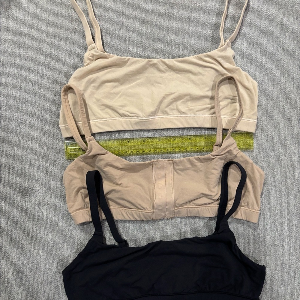 Skims Medium Fits Everybody Scoop Bralette Bundle
